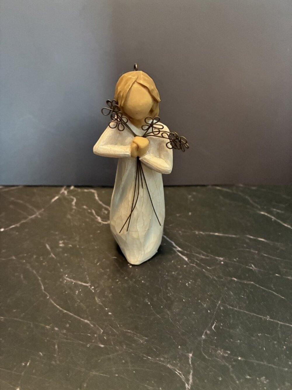 Willow Tree Friendship Figurine by Susan Lordi DEMDACO 2014 Angel Ornament